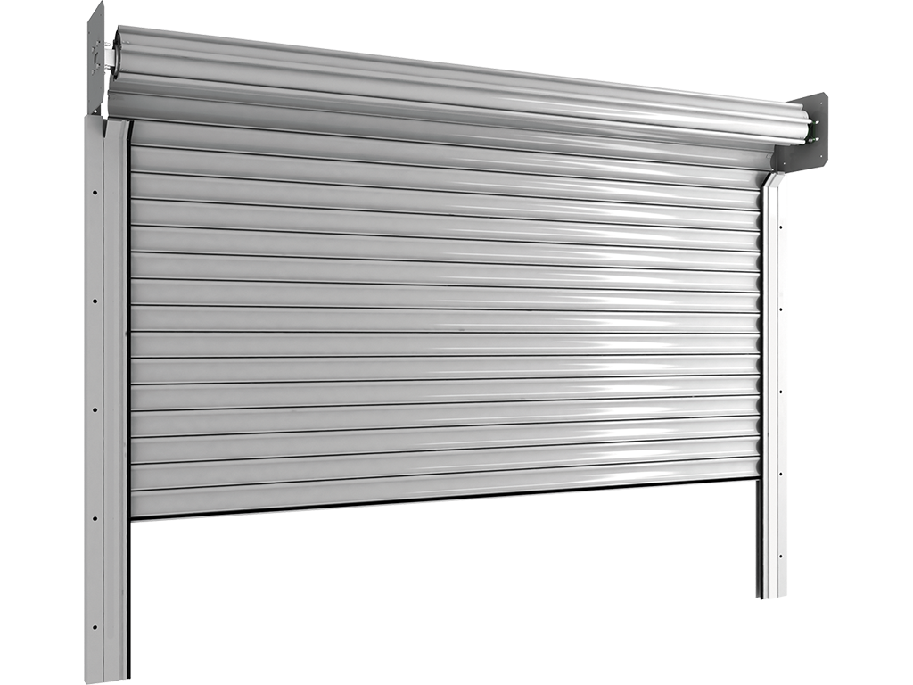 Po‘lat profillardan yasalgan rulonli darvozalar (buzilishga qarshi chidamli) RHS117/08, RHS117P/08 ichki val bilan elektr privodli